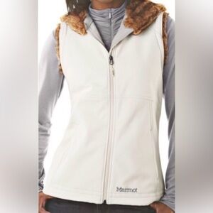 Marmot Women's Furlong Faux Fur Softshell Vest